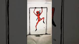 Stickpool to Bulkpool #drawing #art #shorts #deadpool