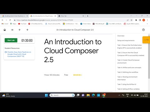 An Introduction to Cloud Composer 2.5 | Building Batch Data Pipelines on Google Cloud |Data Engineer