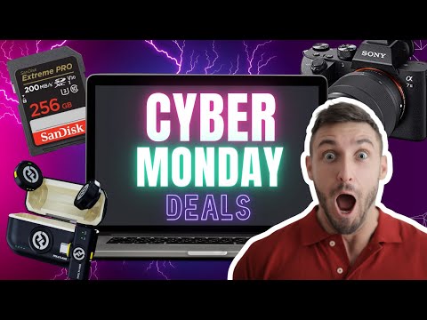 25 AMAZING CYBER MONDAY DEALS for Photographers & Filmmakers!