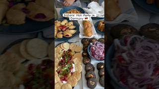 Indian food on Holi Party || Holi in Germany || @thatwisegirl_official