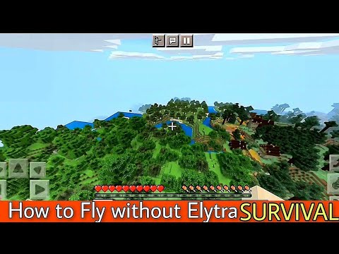 HOW TO FLY IN MINECRAFT SURVIVAL