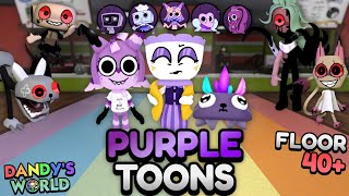 PURPLE ONLY RUN (FLOOR 40+) | Dandy's World