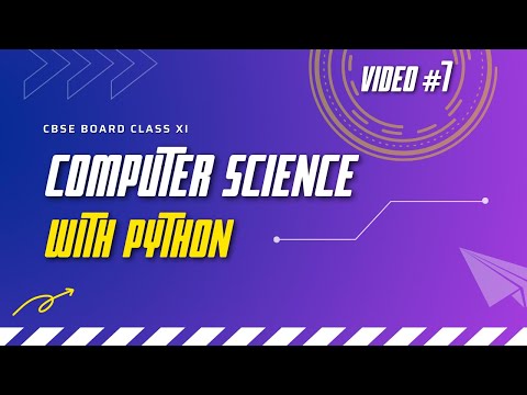 Class 11 CBSE Board | Python Tutorial | string manipulation function | Computer Science with Python