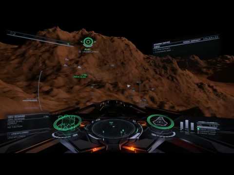 M7E meetup, Cmdr Alac falls from the mountain.