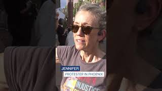 Demonstrations in Phoenix part of national protest against Trump policies