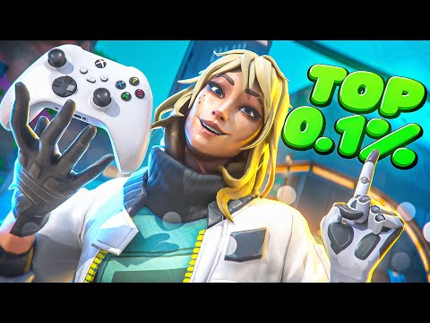 Top 0.1% on Console Valorant...