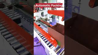 Fully Automatic Box packing line #automation #newshorts