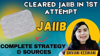How to clear JAIIB in 1st attempt | Shivani keswani