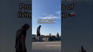 Pros and Cons of Living in Prague #shorts