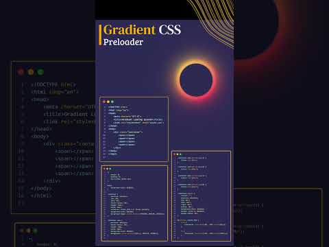 Level Up Your Loaders: Gradient Loading Animation (CSS Tutorial)