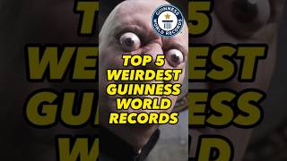 😂 🏅TOP 5 WEIRDEST GUINNESS WORLD RECORDS