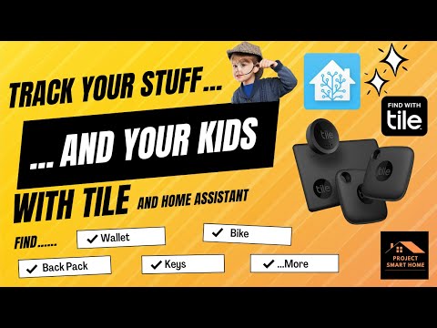 Never Lose Your Stuff Again: Tile Tracker with Home Assistant