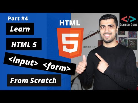 HTML Crash Course For Absolute Beginners 2020 | Part #4 | HTML Input Types And HTML Form