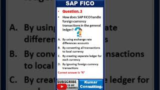 SAP FICO (S/4HANA) Certification Question // SAP FICO Quiz // SAP FICO Certification Practice Test_3