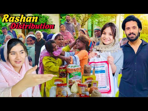 RASHAN distribution par HUWI LARAI 😳|| RASHAN distribution #vlogs #family #anayaeshaalfamily