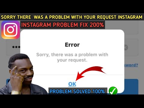 😓Sorry There Was A Problem With Your Request Instagram | Instagram Login Problem | Instagram Problem