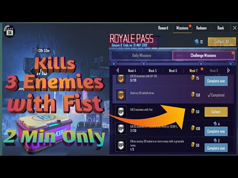 How To Complete Kills 3 Enemies with Fist Easy Step