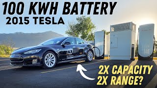 Testing The Charging Speed Improvement Of My “New” 100kWh Battery!