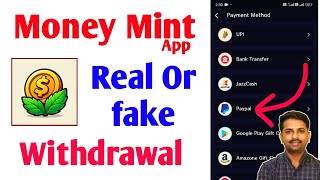Money Mint App Real or fake