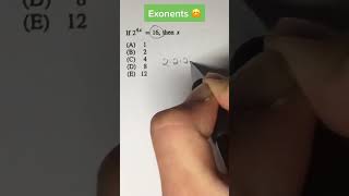 Master Exponents With This Mind-Blowing Shortcut! #maths #satmath #mathexam #satmathhacks #mrbean