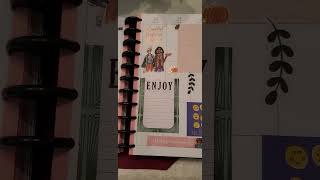 My Planner Using Stickers and Paperpad #shorts