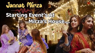 Jannat Mirza Starts Events For Her Sister Seher Mirza Wedding ||Jannat Mirza Dholki Events Starts