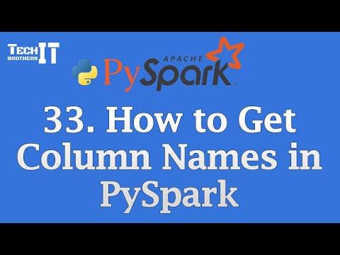 How to Get Column Names in PySpark DataFrames Using columns Function | PySpark Tutorial