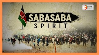 Armed youth take charge during the SabaSaba protests