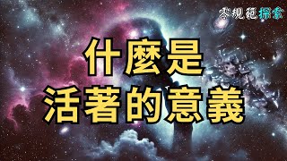 你有沒有想過，什麼是活著的意義？