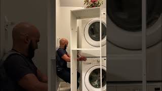 Laundry room update! #laundryhacks #renovation
