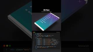 Try this! #fyp #programming #coding #nav #3d #htmlcss #javascript #code #foryou