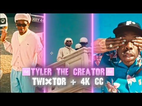 Tyler the Creator Twixtor - 4K Clips + CC High Quality For Editing