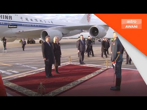 Xi Jinping tiba di Moscow