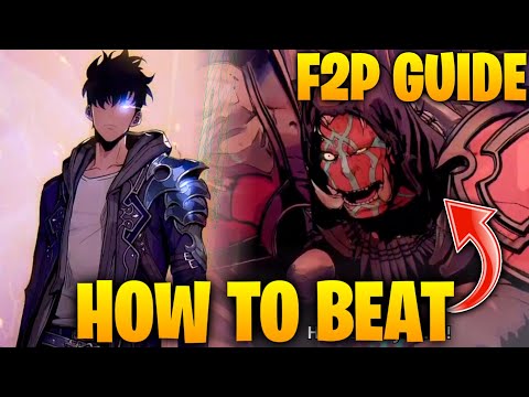 HOW TO BEAT KARGALGAN (TUSK) - Solo Leveling Arise (F2P SETUP)