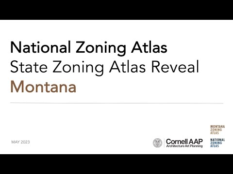 National Zoning Atlas | State Zoning Atlas Reveal: Montana