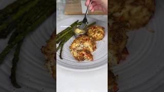 Healthy Air Fryer Crab Cakes (Gluten Free, Dairy Free)