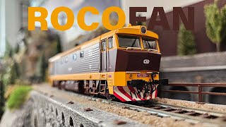 ROCO Locomotive CSD 7310026: Unboxing and filming