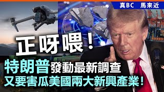 20250718E 正呀喂！特朗普發動最新調查，又要害瓜美國兩大新興產業！
