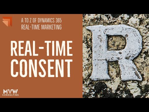 R for Real-time Consent - The A to Z of Real-time Marketing Series