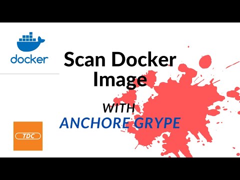Scan Docker images with Anchore Grype for vulnerabilities