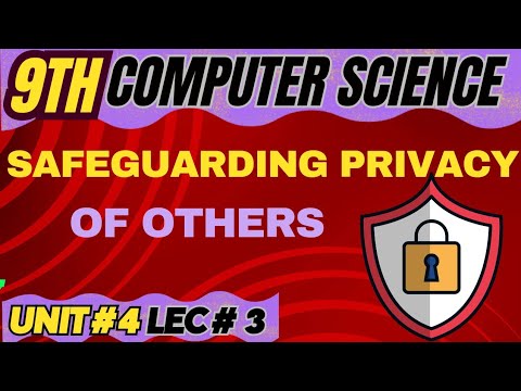 Safeguarding privacy of others in Hindi/Urdu | 9 computer chapter 4 | @MKFStudyPoint