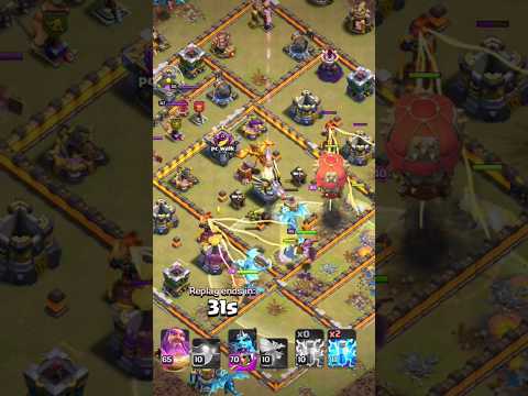 COC clan war attack-2 #shorts #shortsfeed #clashroyale