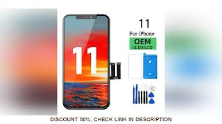 OLED Pantalla for iphone 11 LCD Display Touch Screen Digitizer Assembly for iPhone 11 LCD Screen Rep