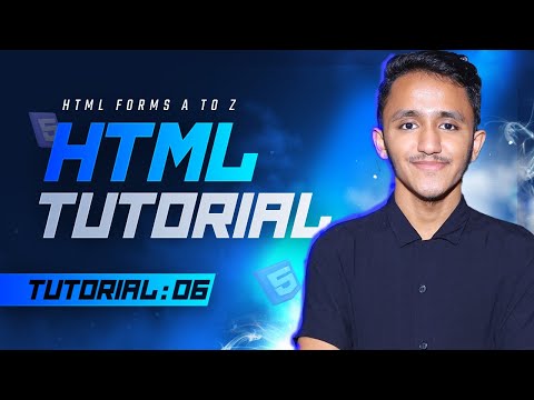 How to create Form using Html | Html tutorial 06 | Html forms| Complete Web development tutorial 06