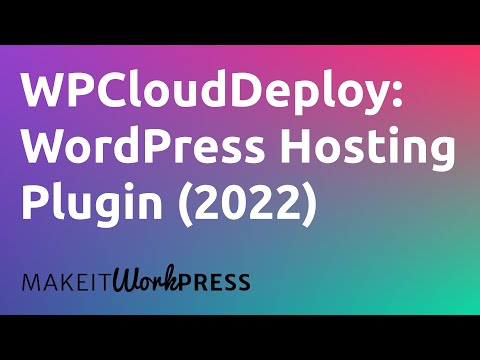 WPCloudDeploy: A WordPress Plugin to Set Up Your Own WordPress Hosting