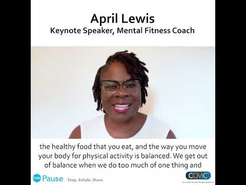 Push Pause. | April Lewis: Finding Balance