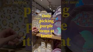 Only adding purple items to the cart at lattliv #shorts #addtocart #purple #shopping