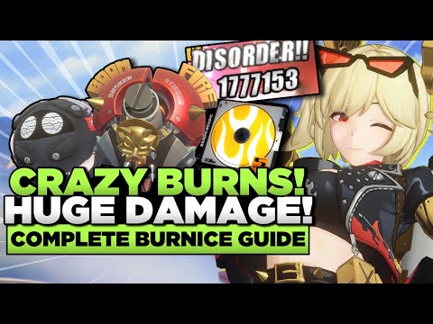 ULTIMATE Burnice Guide and Showcase! [Builds, W-Engines, Teams, and MORE] Zenless Zone Zero