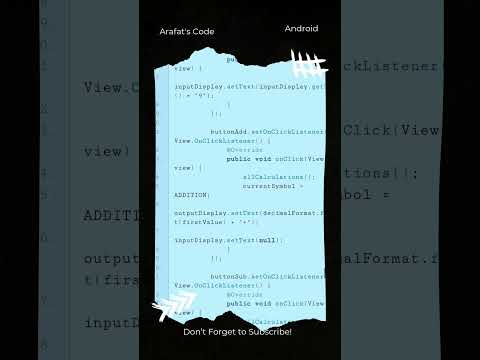 Android programing #javacoding #androidappdevelopment #coding #kolkata  #programming #bangladesh