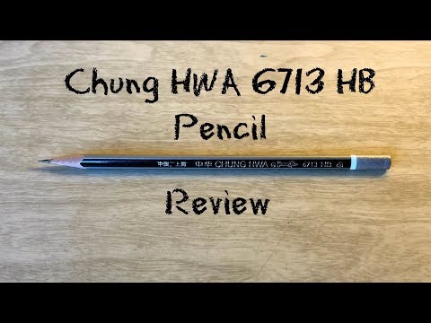 Chung HWA 6713 HB Pencil Review